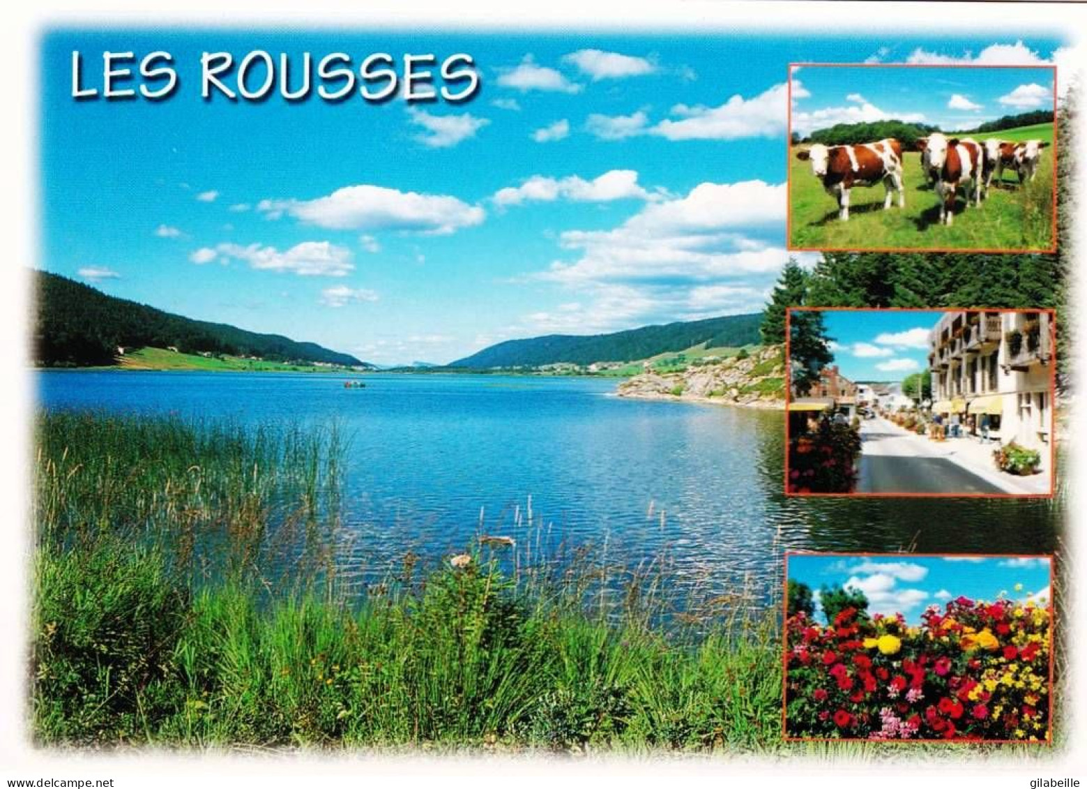 39 - Jura -  LES ROUSSES -  Le Lac  - La Rue Pasteur - Otros & Sin Clasificación