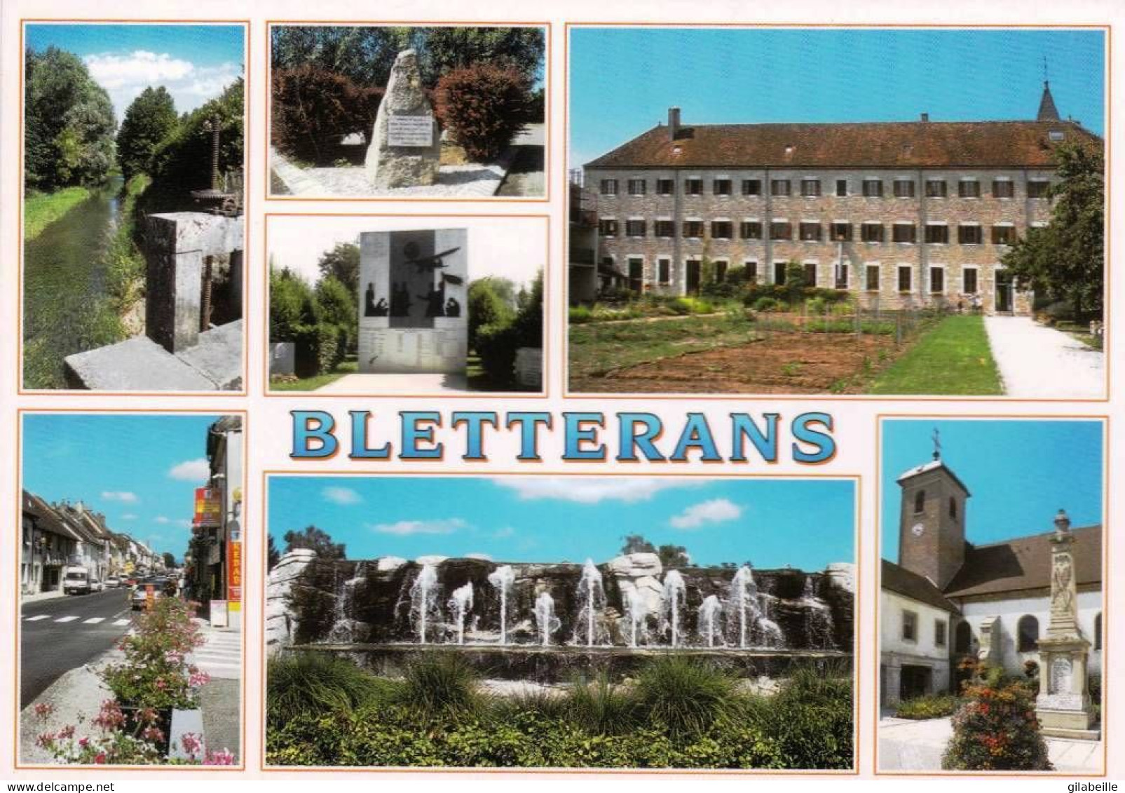 39 - Jura -   BLETTERANS -  Capitale De La Bresse Jurassienne - Sonstige & Ohne Zuordnung