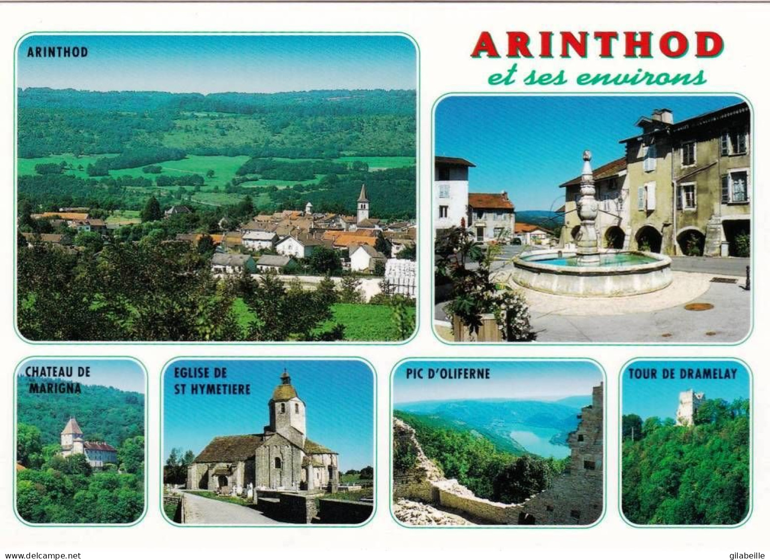 39 - Jura -  ARINTHOD Et Ses Environs - Multivues - Sonstige & Ohne Zuordnung