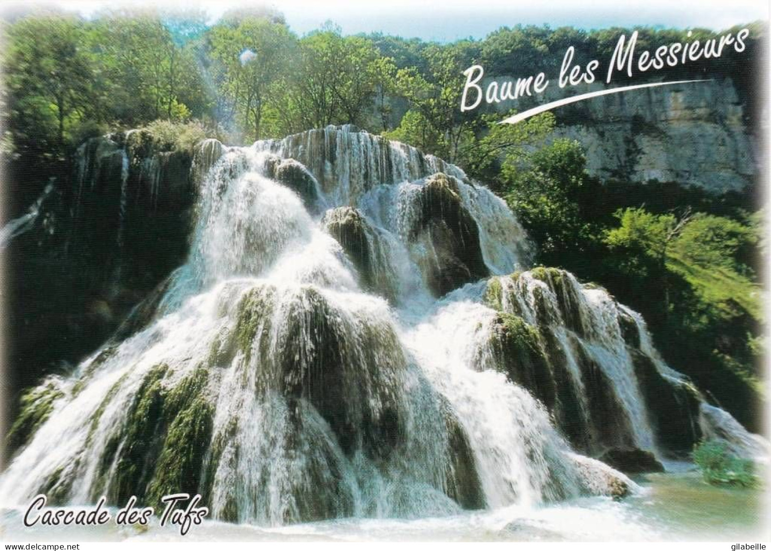 39 - Jura -   BAUME  Les MESSIEURS - Cascade Des Tufs - Baume-les-Messieurs