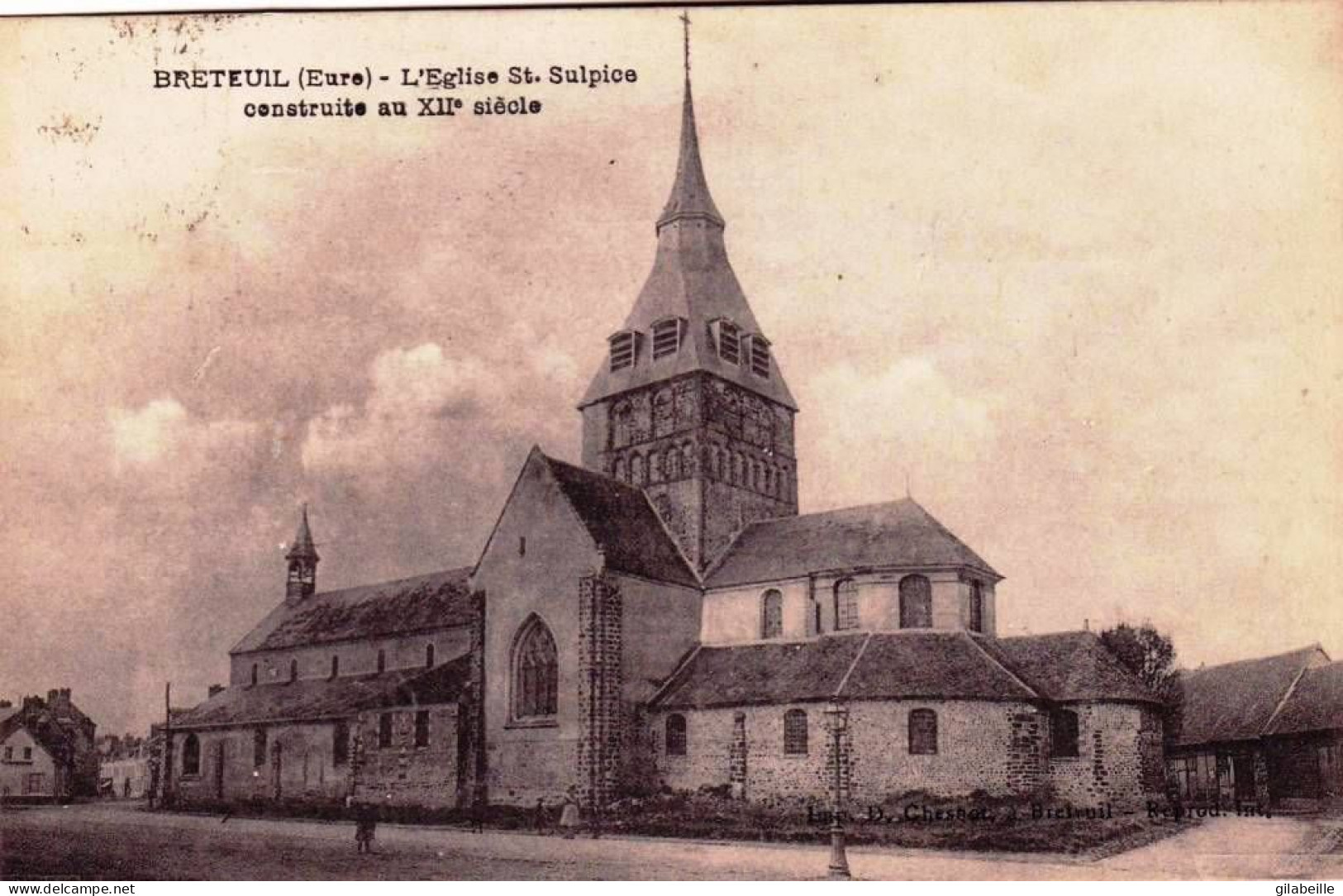 27 - Eure -  BRETEUIL -  L Eglise Saint Sulpice - Breteuil