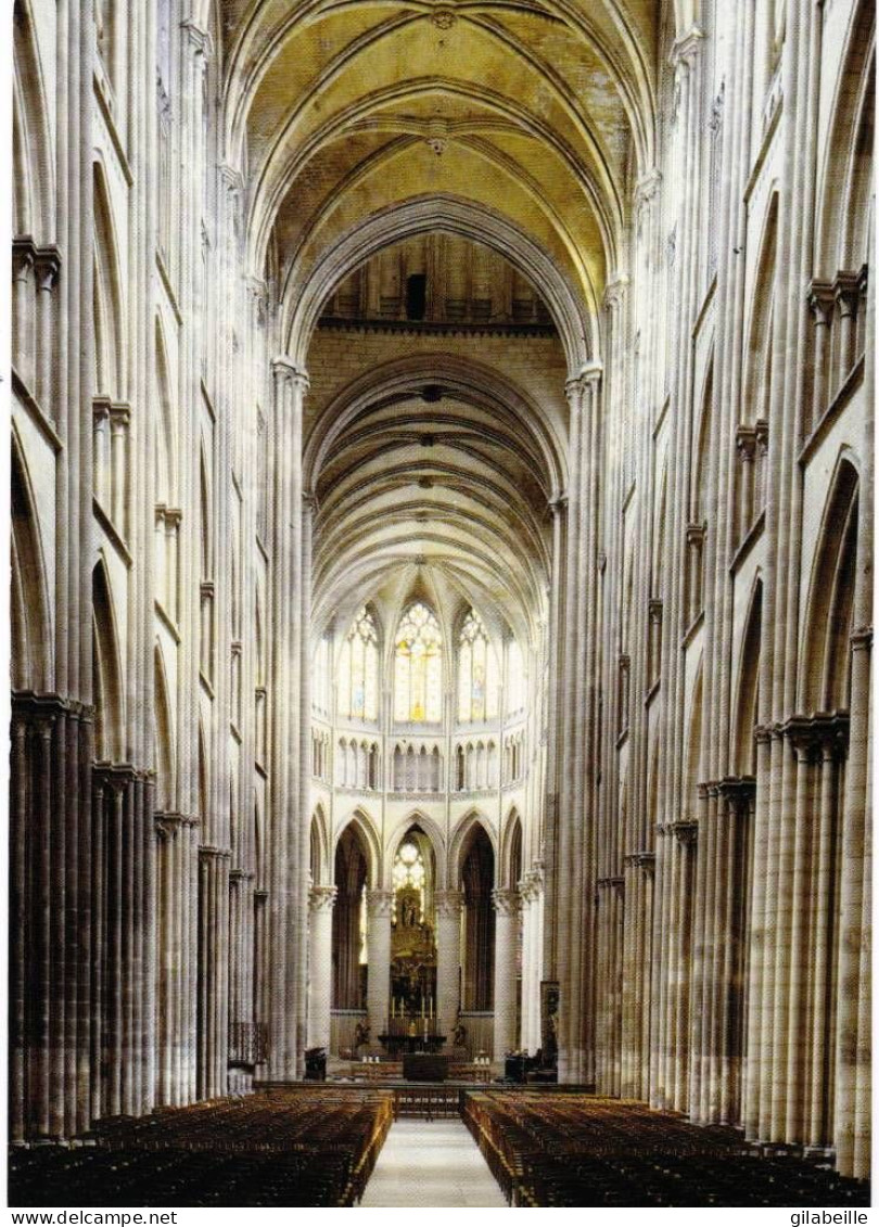 76 - Seine Maritime -  ROUEN  - Cathedrale Notre Dame - La Nef Principale Et Le Choeur - Rouen