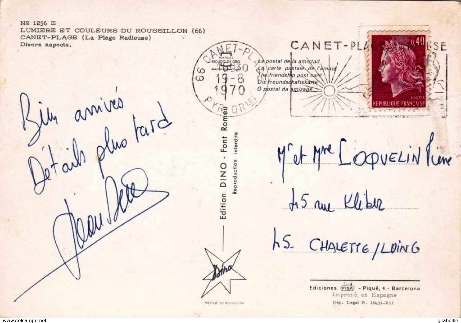 66 - Pyrénées Orientales - CANET PLAGE -  Multivues - Canet Plage