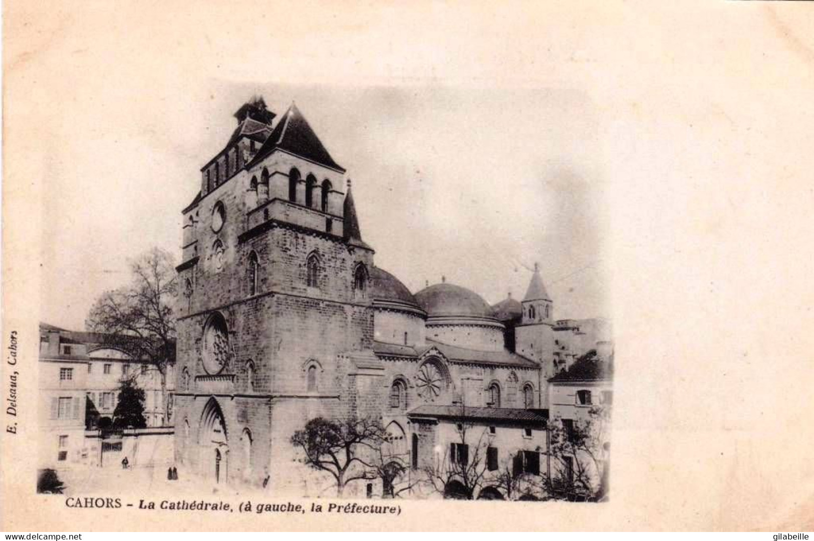 46 - Lot  - CAHORS -  La Cathedrale Et La Prefecture - Cahors