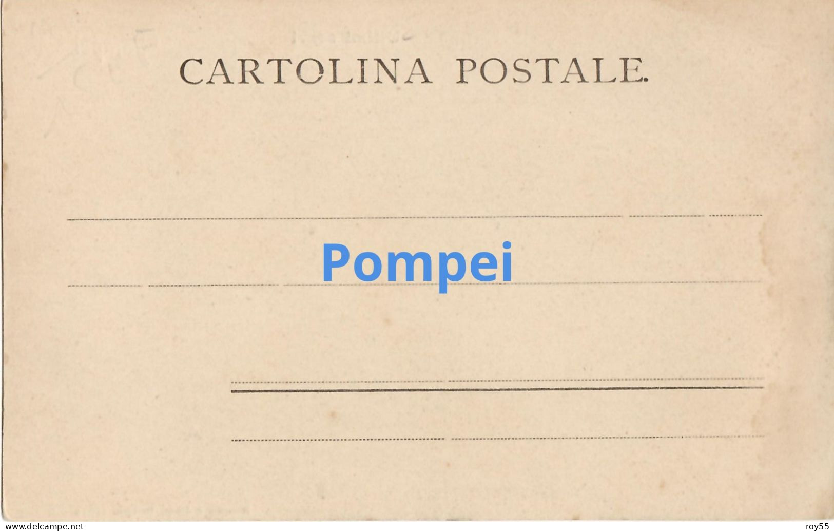 Campania-pompei Ultimi Scavi Animatissima Bella Differente Veduta Degli Scavi Primi 900 (f.piccolo) - Pompei