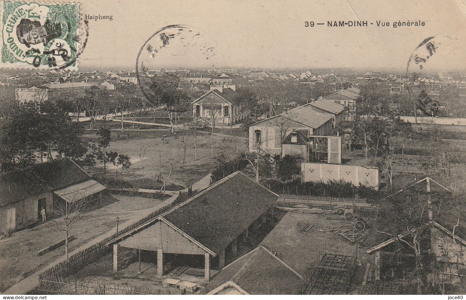 Tonkin, Indochine :Nam-Dinh, Vue Générale - Autres & Non Classés