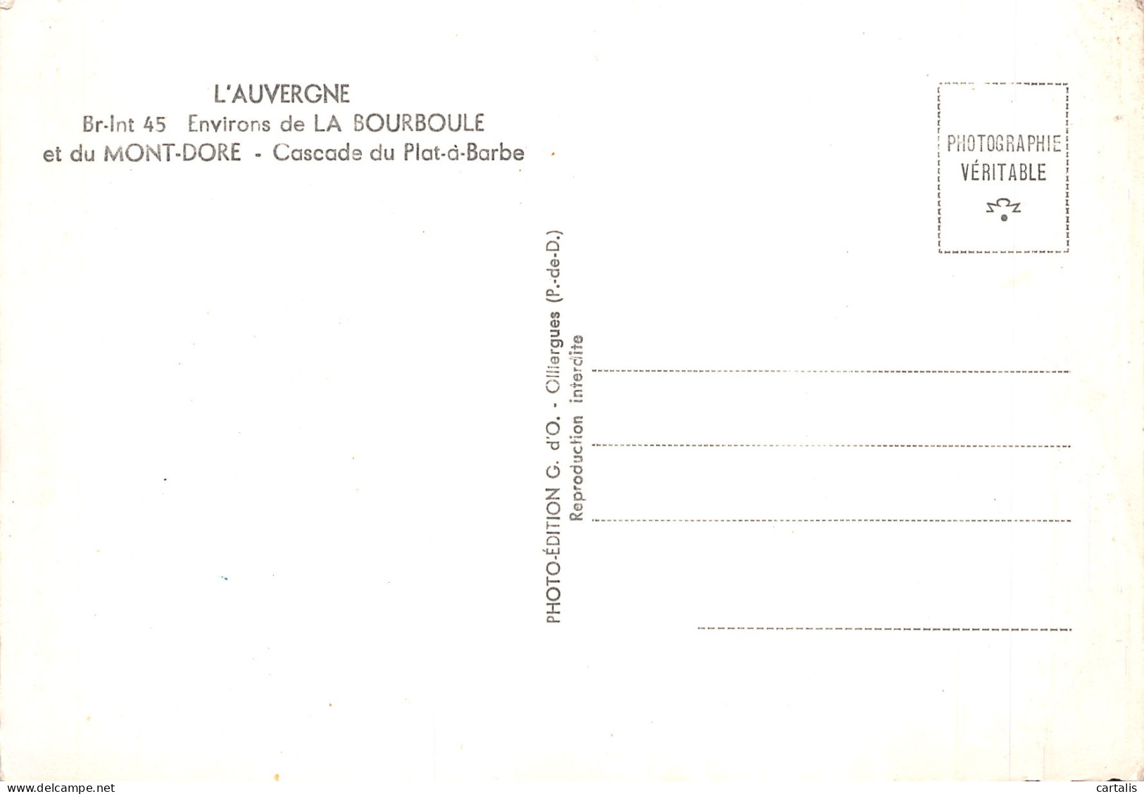 63-LA BOURBOULE-N°4212-D/0309 - La Bourboule
