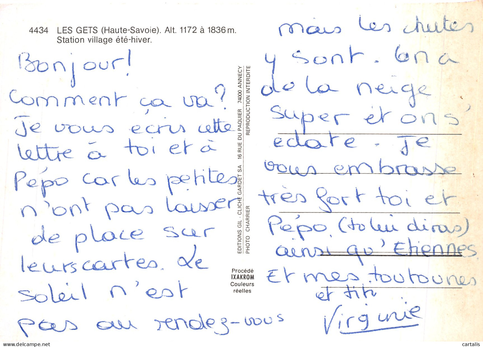 74-LES GETS-N°4212-D/0259 - Les Gets