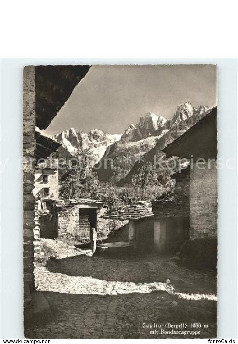 11679977 Soglio Mit Bondascagruppe Soglio - Other & Unclassified