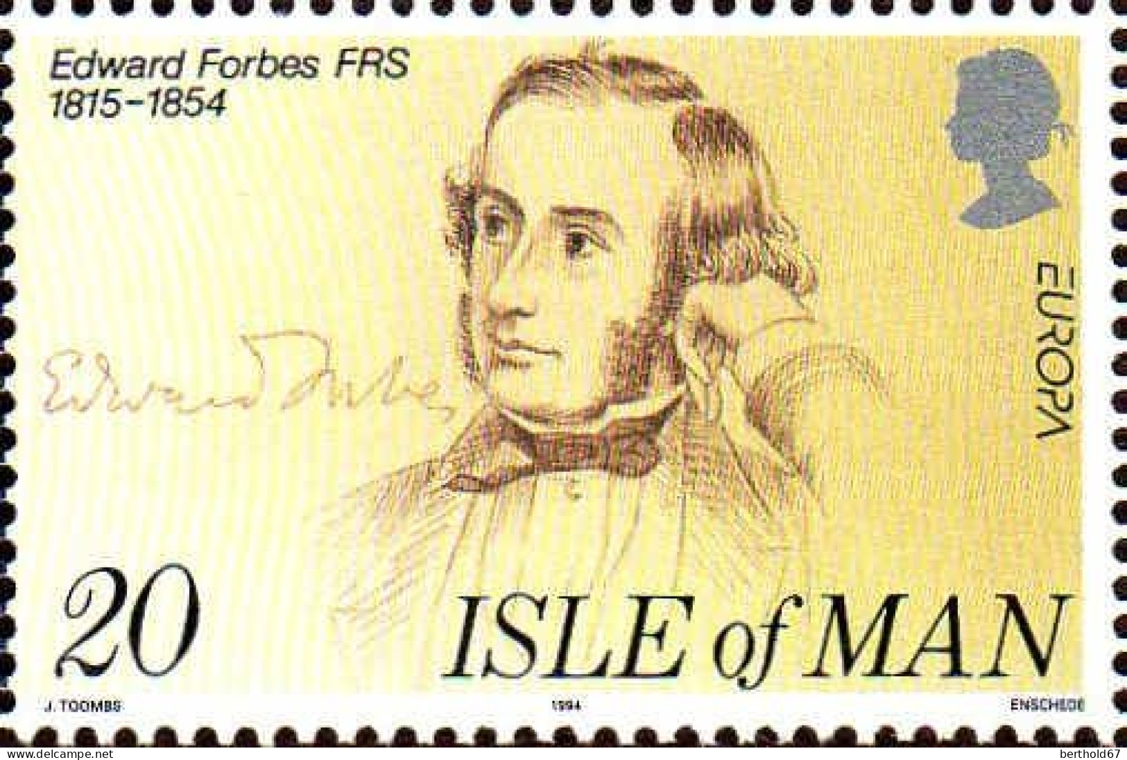 Man Poste N** Yv:623/628 Europa L'Europe & Les Découvertes Bord De Feuille - Isle Of Man