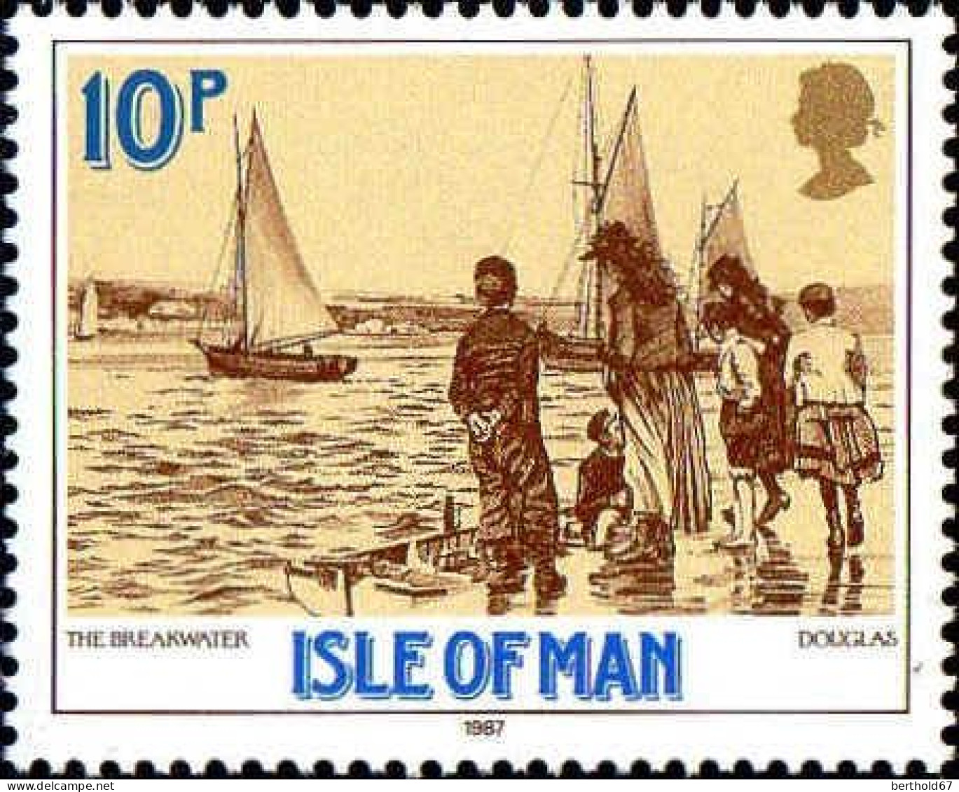 Man Poste N** Yv:320/325 Scènes Historiques De L'époque Victorienne - Isle Of Man