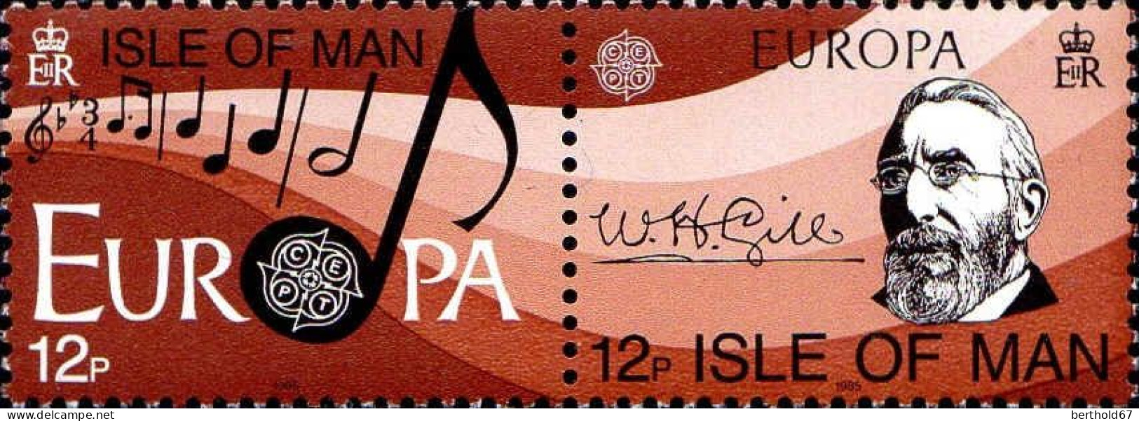 Man Poste N** Yv:273/276 Europa Cept Année Européenne De La Musique - Isle Of Man