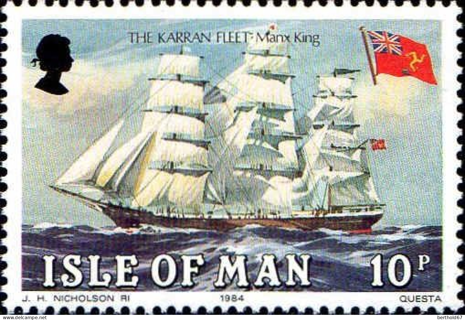 Man Poste N** Yv:245/249 Flotte De Karran - Isle Of Man