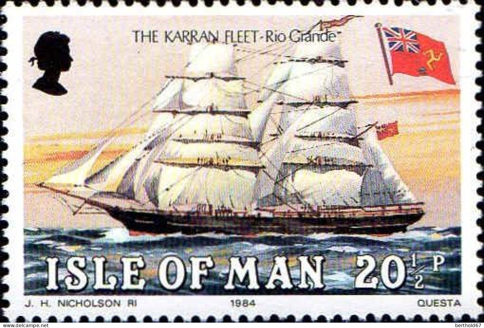Man Poste N** Yv:245/249 Flotte De Karran - Isle Of Man
