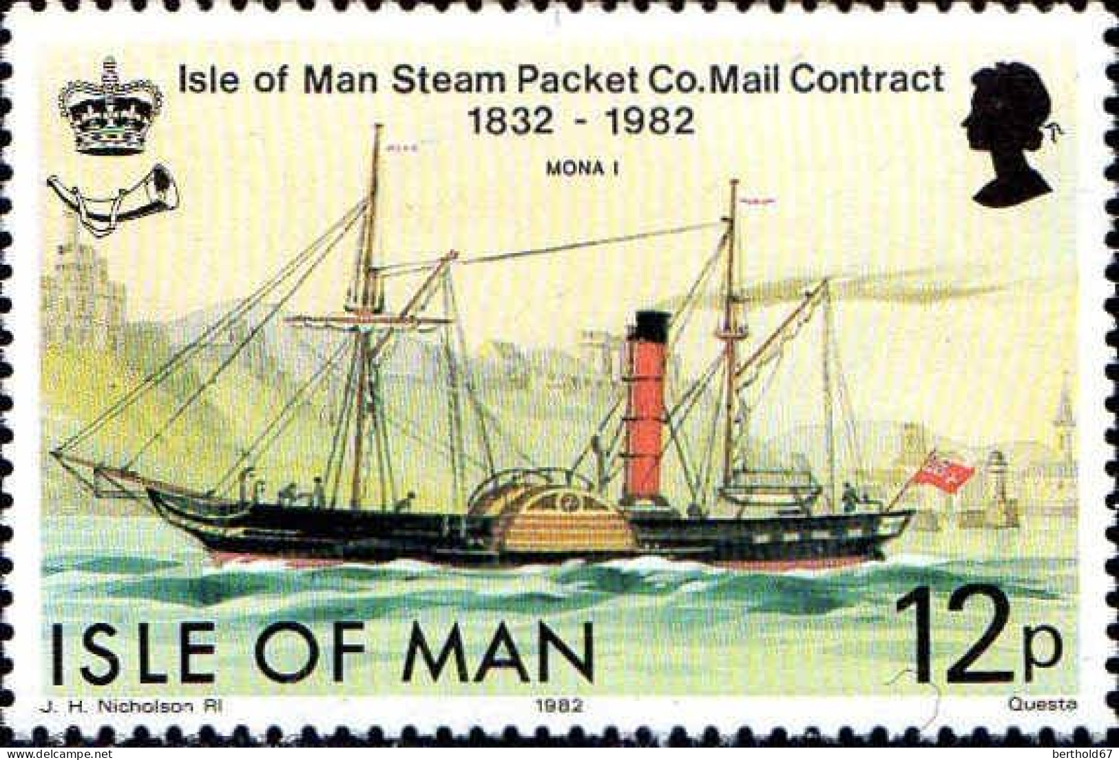 Man Poste N** Yv:210/211 Cie Des Paquebots De L'Ile De Man Contrat Postal - Isle Of Man