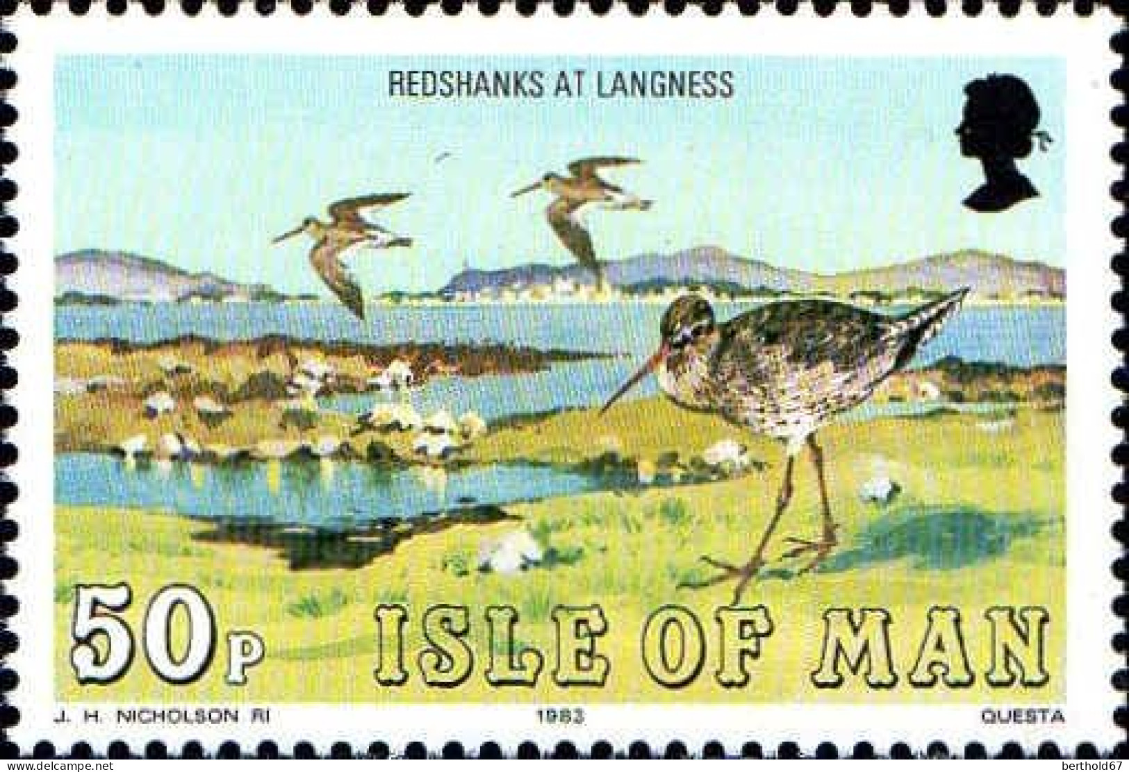 Man Poste N** Yv:241/244 Oiseaux Marins 2.Serie - Isle Of Man