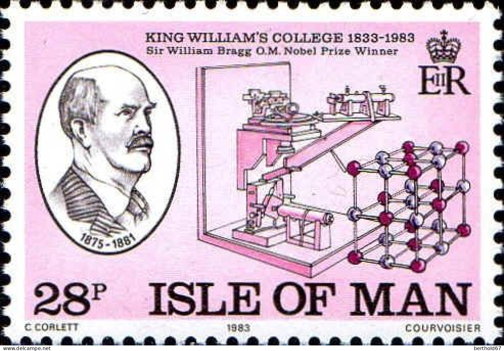 Man Poste N** Yv:233/236 150.Anniversaire Du Collège King William - Isle Of Man