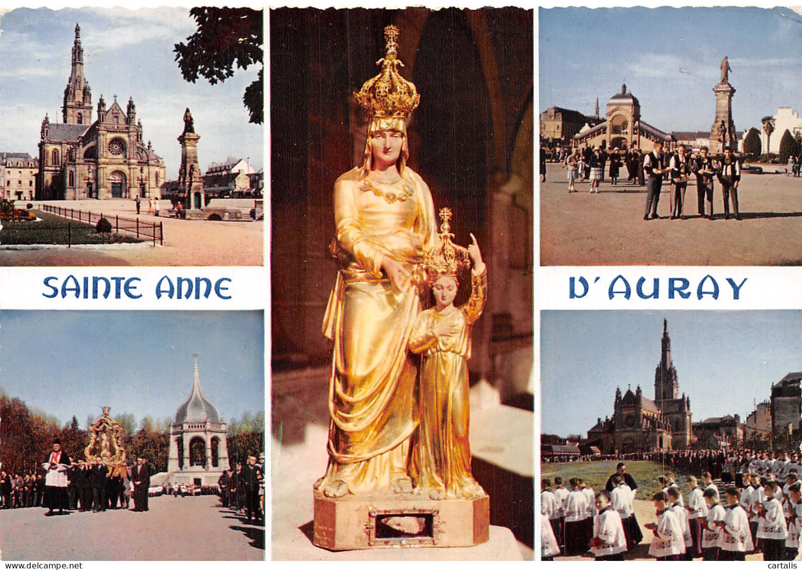 56-SAINTE ANNE D AURAY-N°4213-C/0041 - Sainte Anne D'Auray