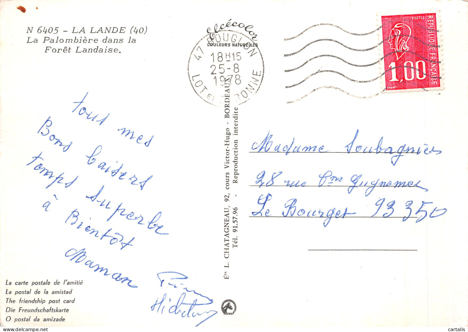 40-LA LANDE-N°4213-B/0275 - Sonstige & Ohne Zuordnung