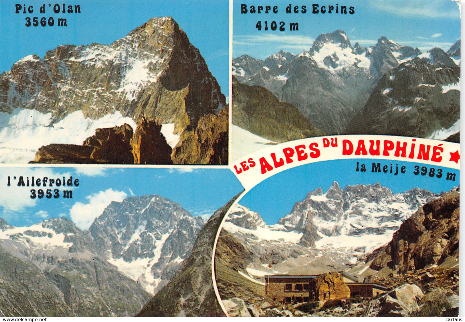 38-LES ALPES DU DAUPHINE-N°4213-B/0269 - Sonstige & Ohne Zuordnung