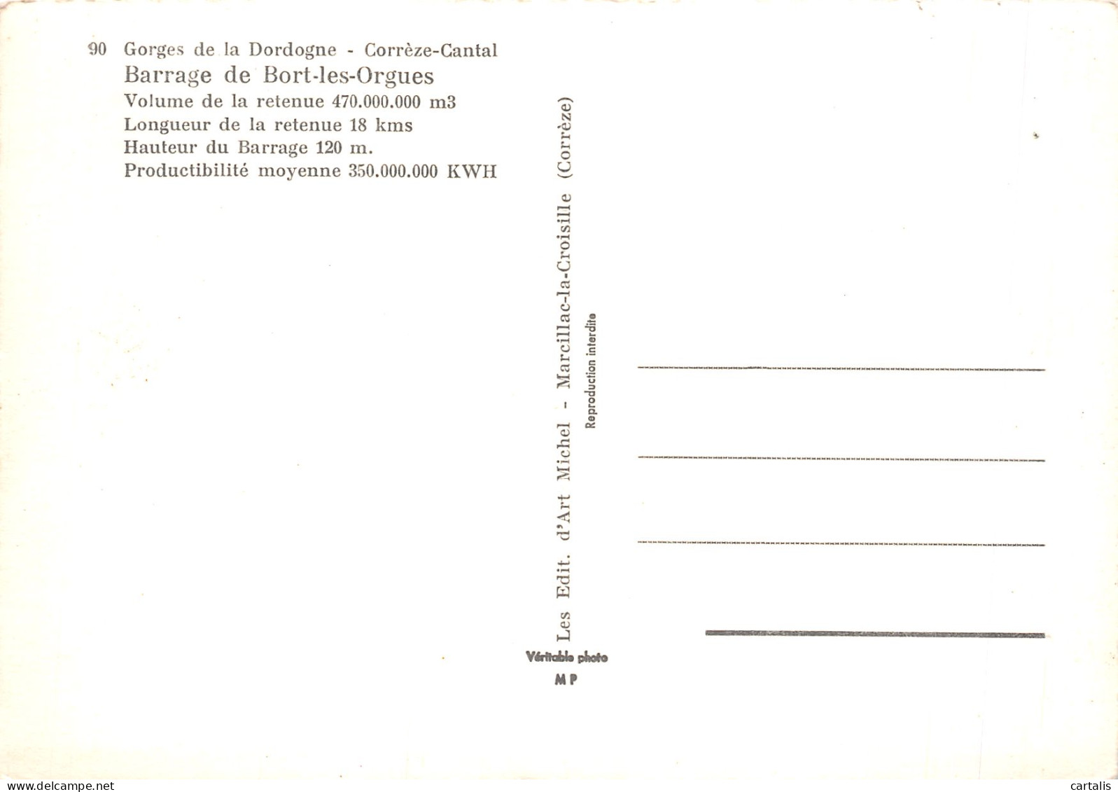 19-BORT LES ORGUES-N°4213-B/0057 - Autres & Non Classés