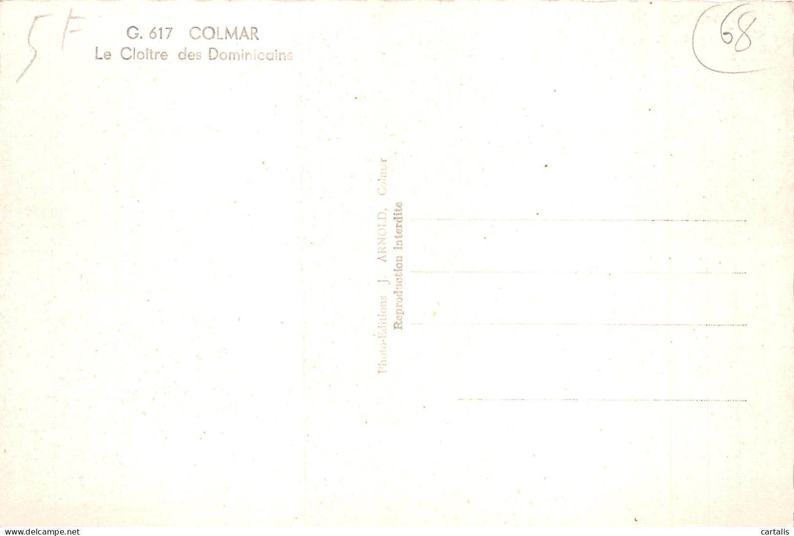 68-COLMAR-N°4213-A/0373 - Colmar