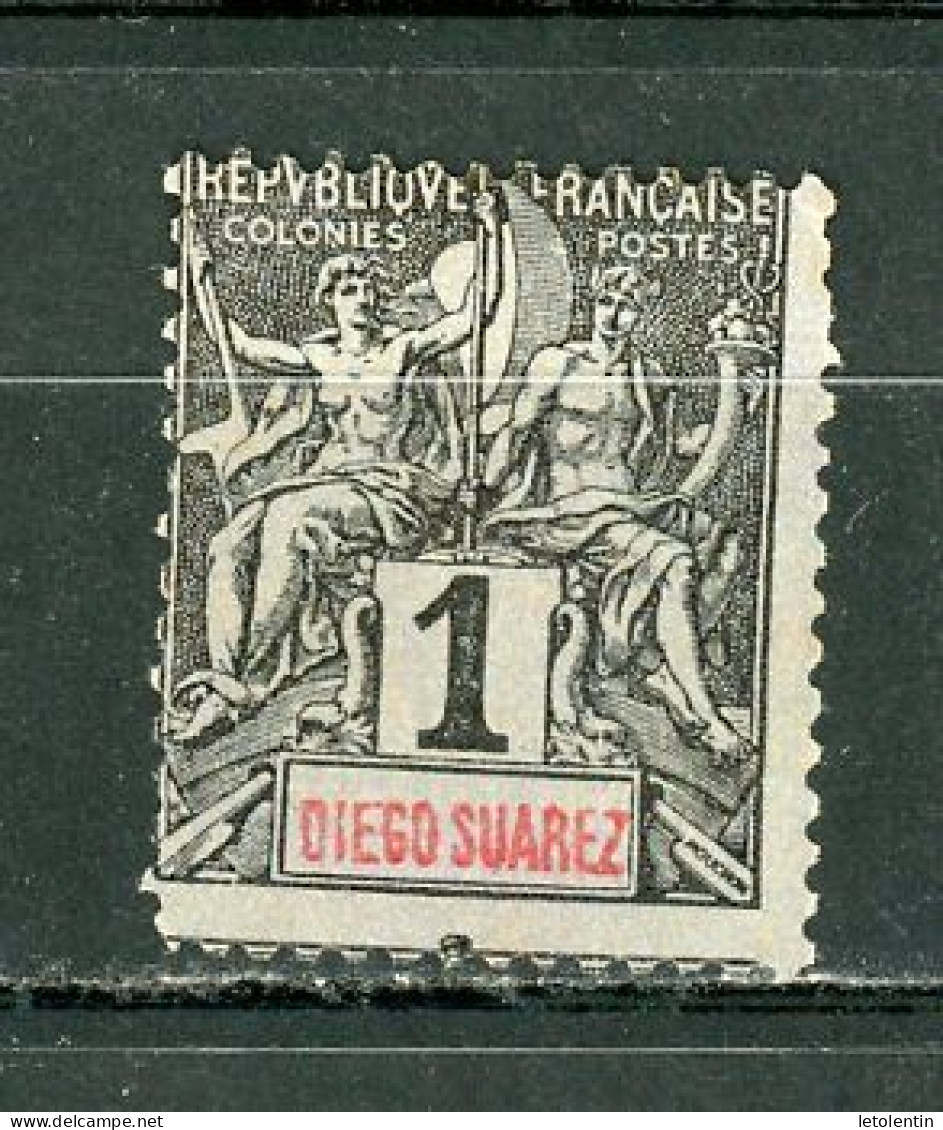 DIÉGO-SUAREZ (RF) - ALLÉGORIE - N° Yvert 38 Obli. - Oblitérés