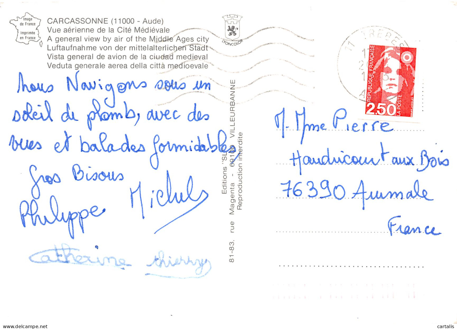 11-CARCASSONNE-N°4214-A/0167 - Carcassonne
