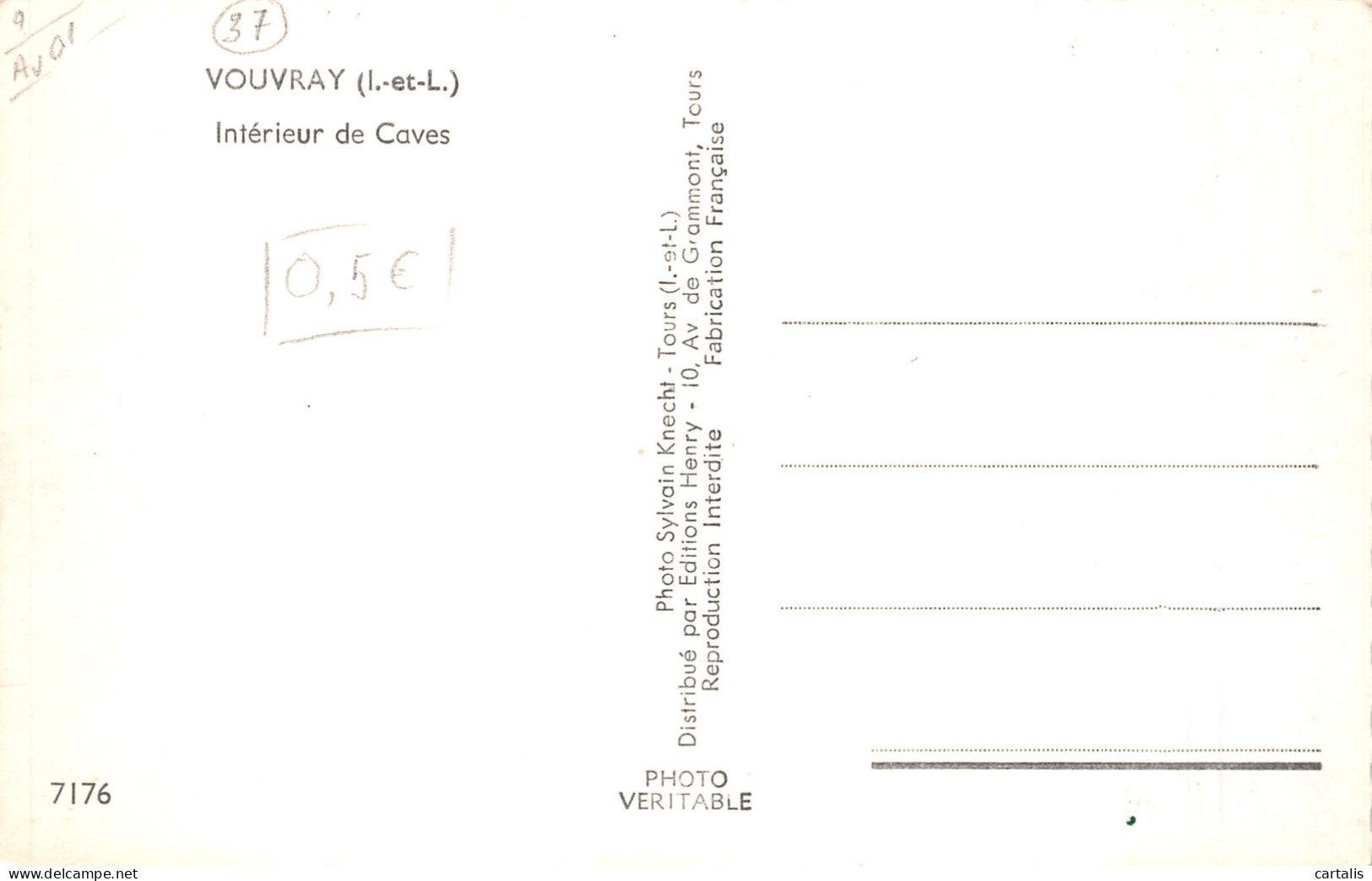 37-VOUVRAY-N°4213-E/0153 - Vouvray