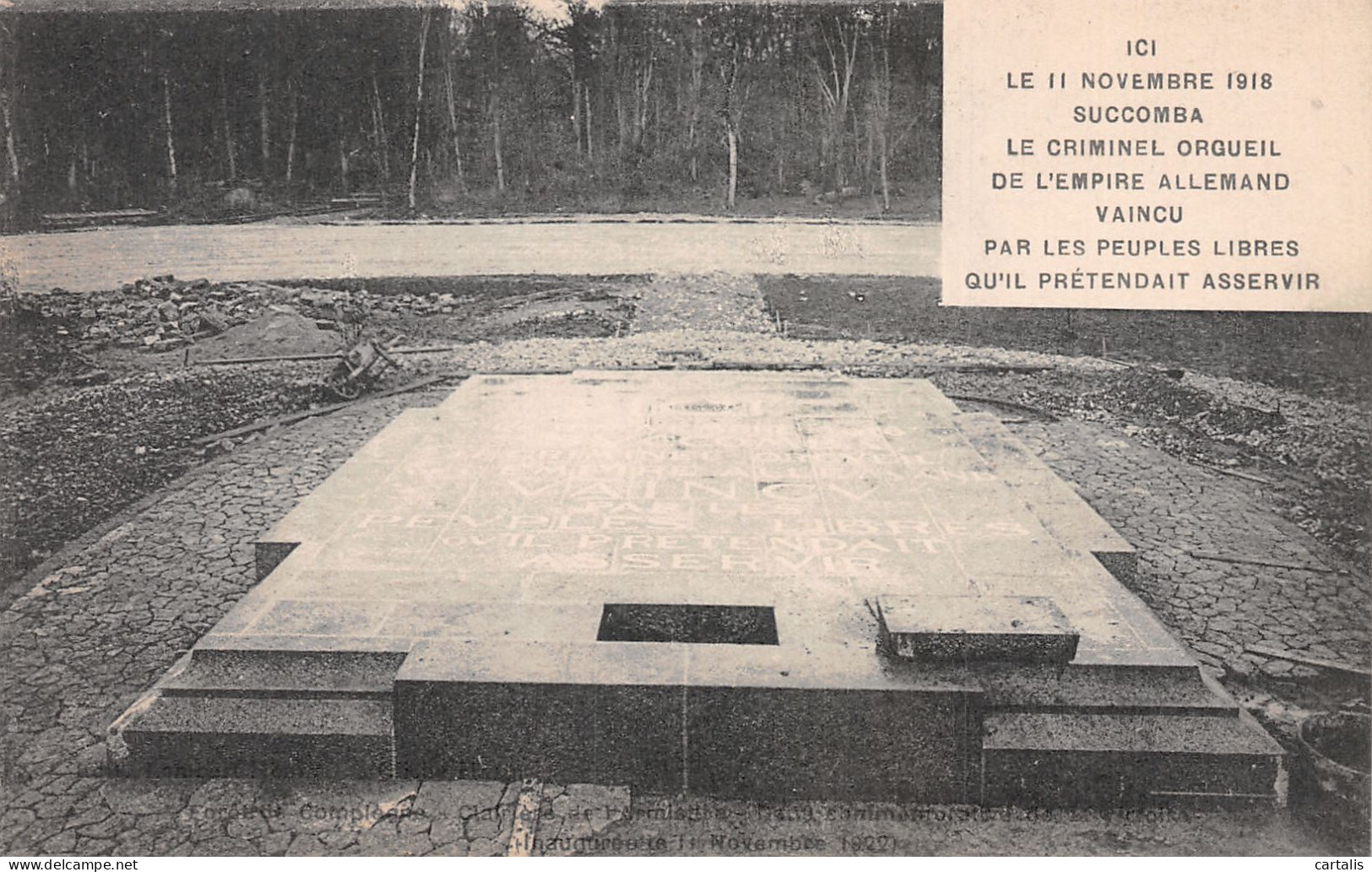 60-COMPIEGNE MONUMENT-N°4213-E/0067 - Compiegne