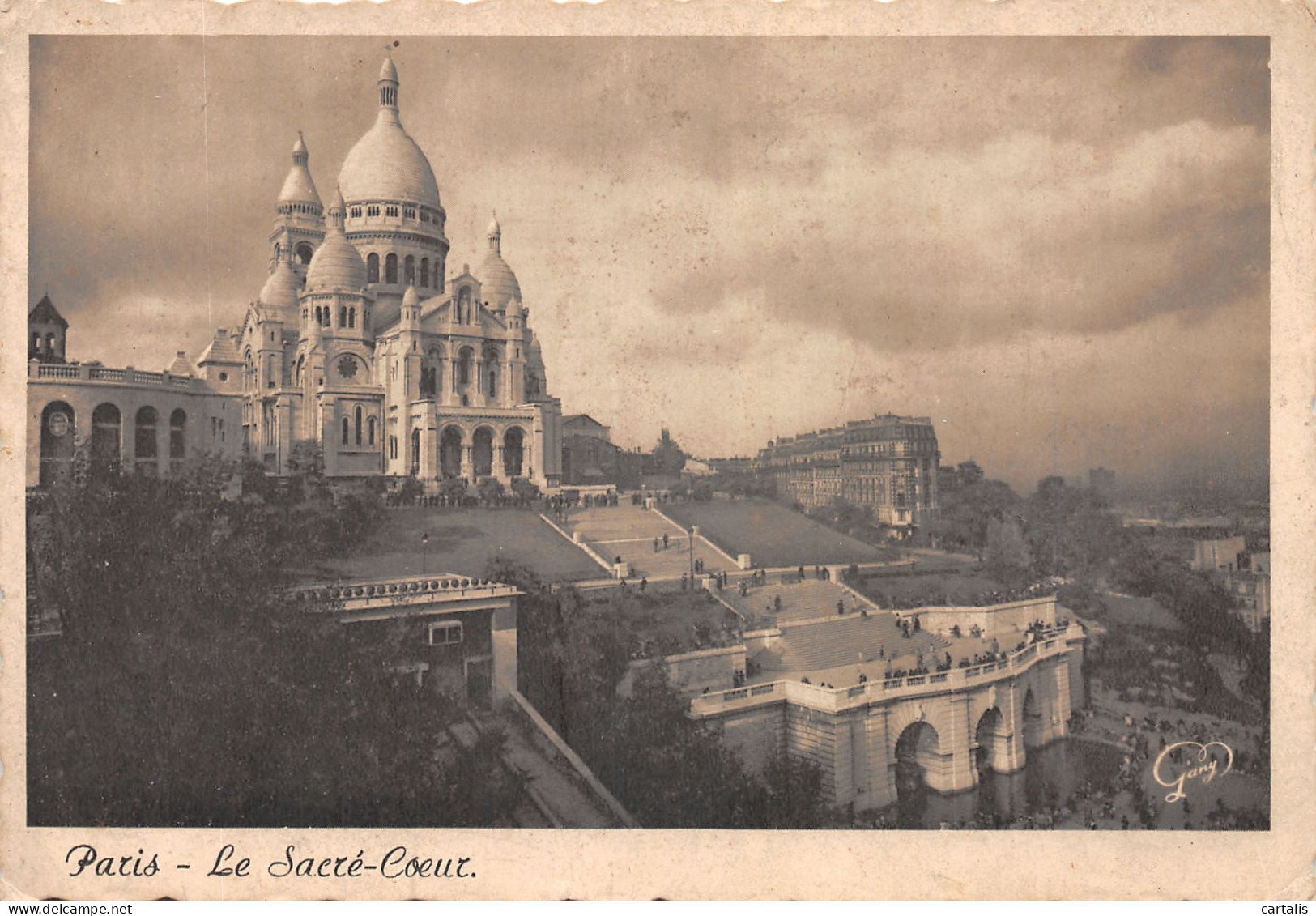 75-PARIS LE SACRE COEUR-N°4213-D/0067 - Sacré-Coeur