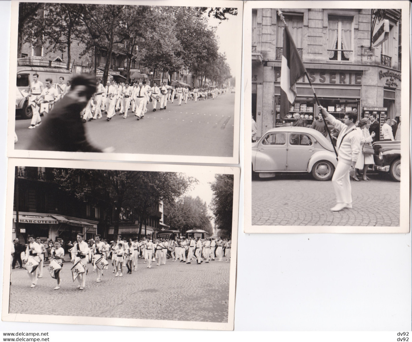 PARIS DEFILE MUSIQUE ET SPORTIFS RUE DE LYON - Sports