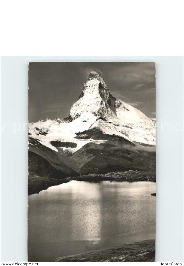 11679367 Zermatt VS Stellisee Mit Matterhorn  - Sonstige & Ohne Zuordnung