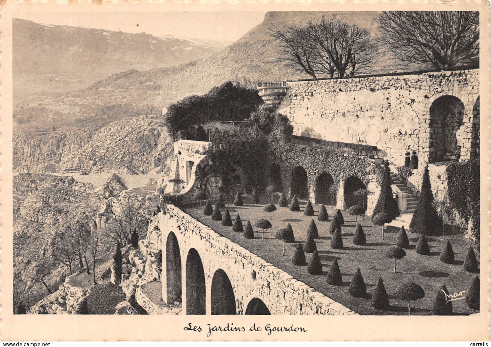 06-GOURDON LES JARDINS-N°4214-C/0293 - Gourdon