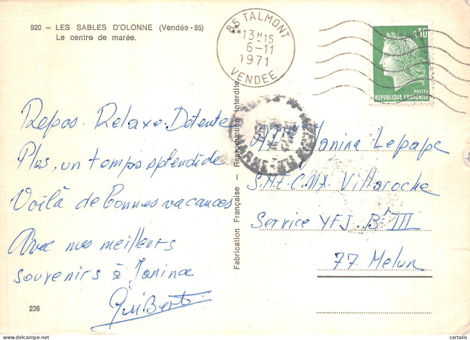 85-LES SABLES D OLONNE-N°4214-C/0251 - Sables D'Olonne