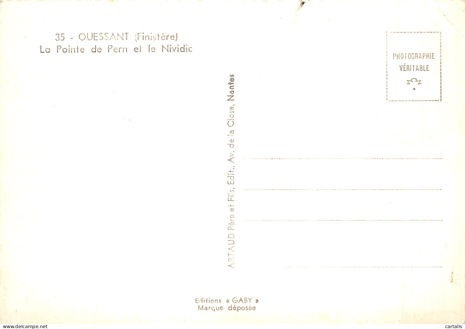 29-OUESSANT-N°4214-C/0179 - Ouessant