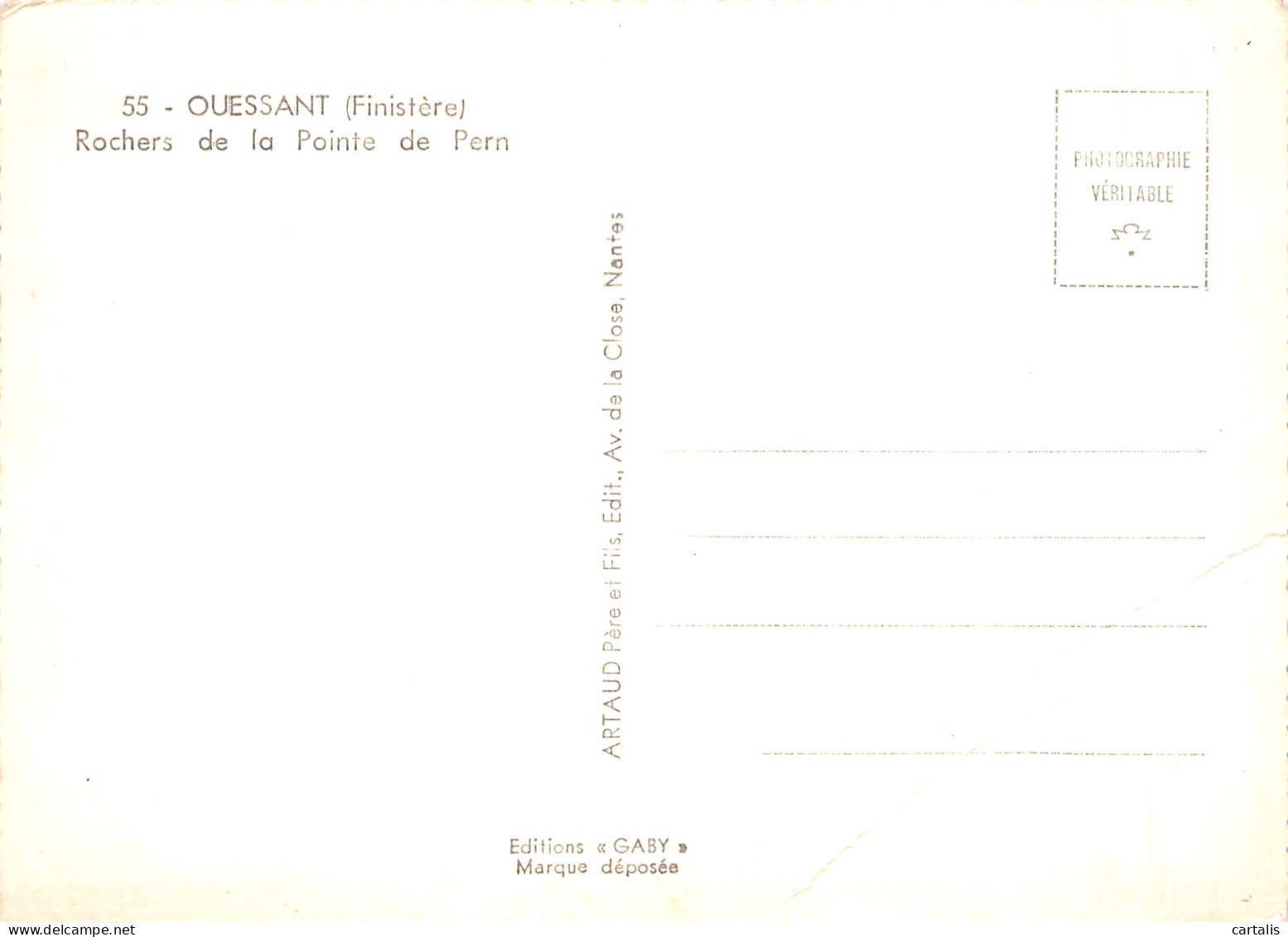 29-OUESSANT-N°4214-C/0169 - Ouessant