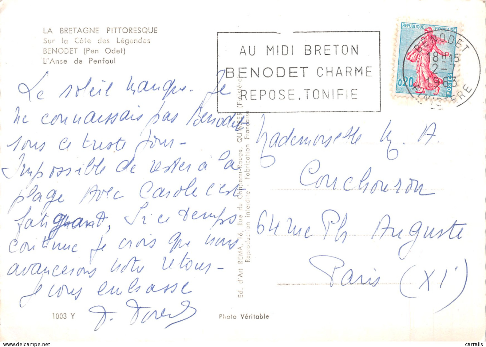 29-BENODET-N°4214-C/0131 - Bénodet