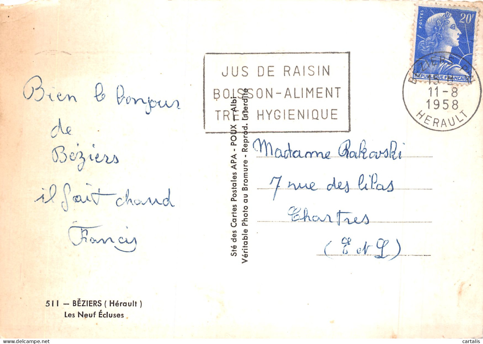 34-BEZIERS-N°4214-C/0121 - Beziers