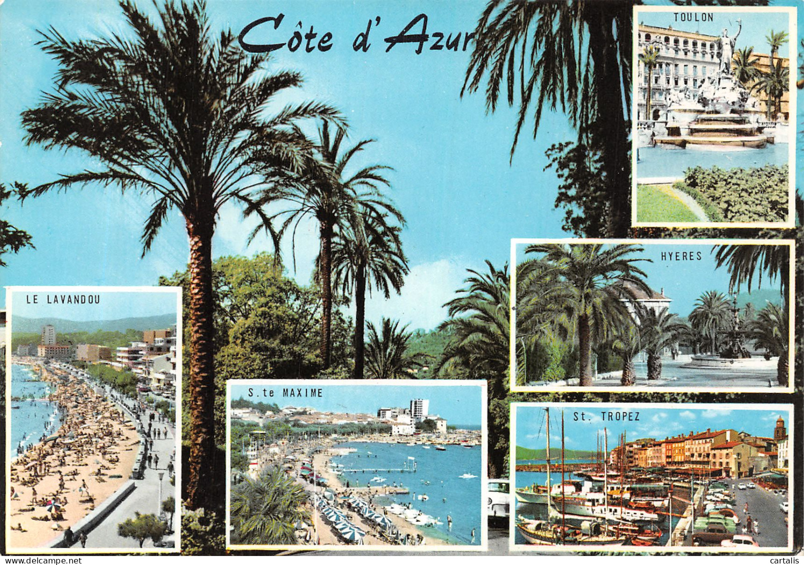 83-LA COTE D AZUR-N°4214-B/0339 - Autres & Non Classés