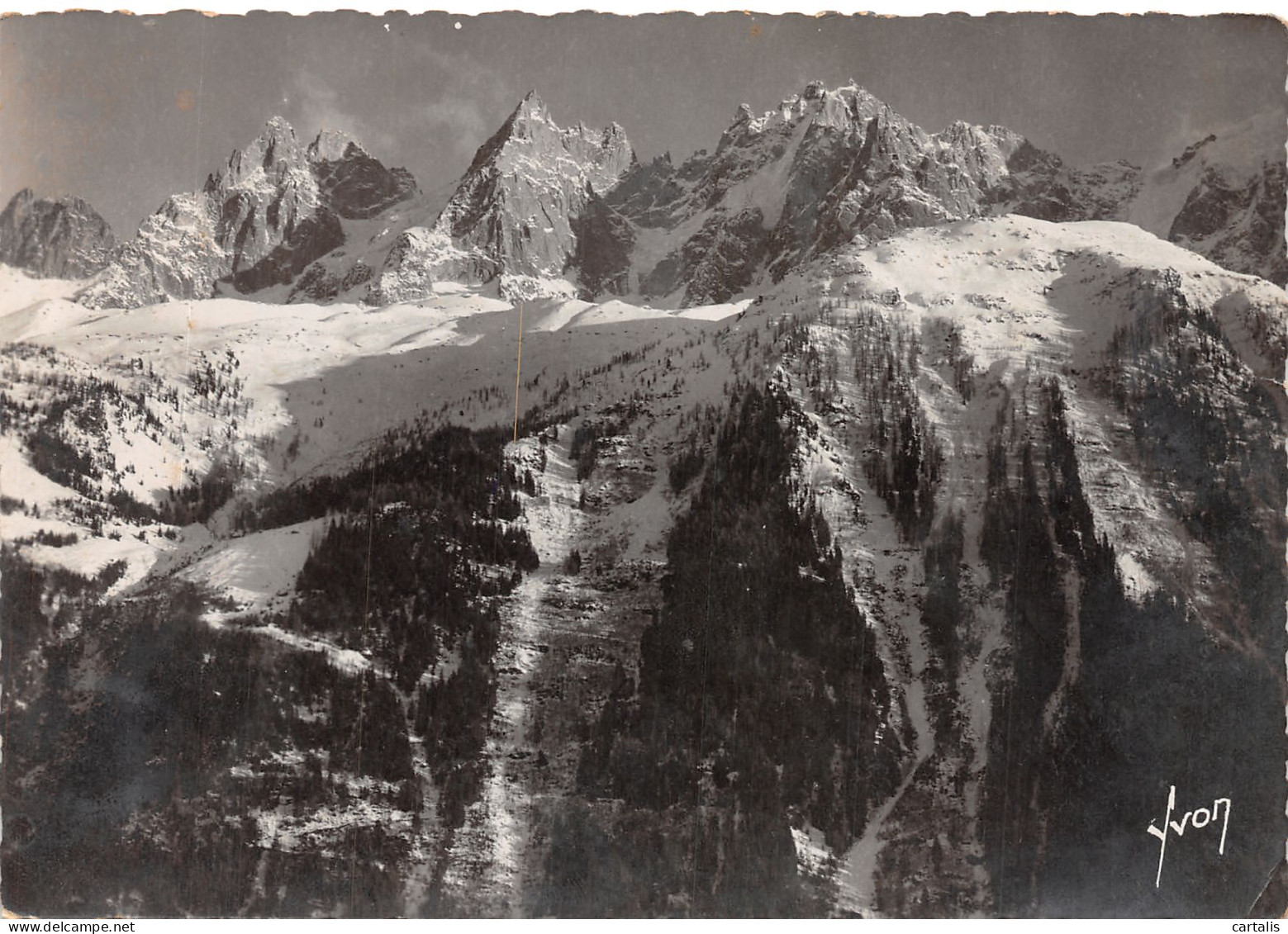 74-CHAMONIX MONT BLANC-N°4214-B/0151 - Chamonix-Mont-Blanc