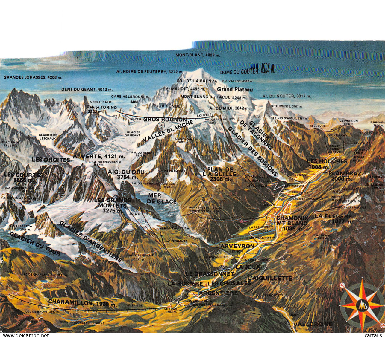 74-CHAMONIX MONT BLANC-N°4214-B/0153 - Chamonix-Mont-Blanc
