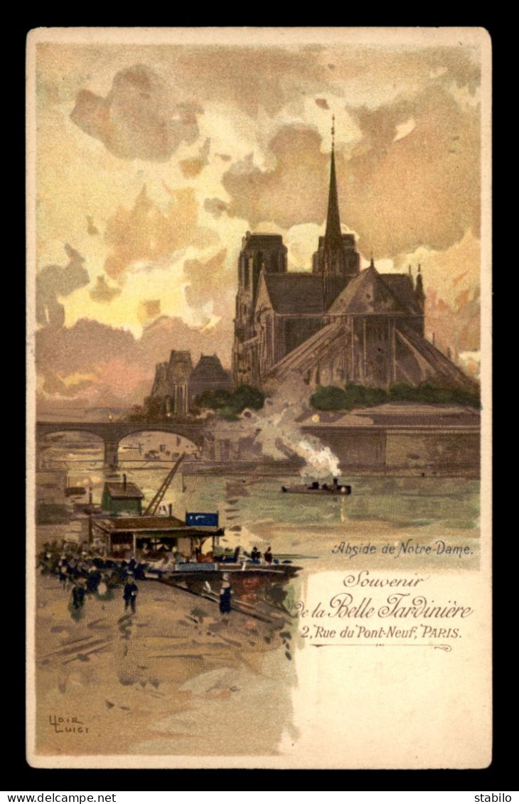 ILLUSTRATEURS - PARIS - LUIGI LOIR - ABSIDE DE NOTRE-DAME - Loir