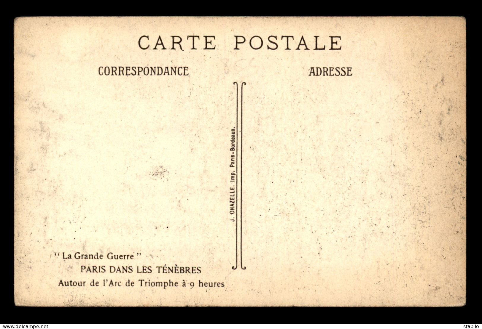 ILLUSTRATEURS - PARIS - DANS LES TENEBRES - AUTOUR DE L'ARC DE TRIOMPHE A 9 HEURES - CIEL ETOILE, CLAIR DE LUNE - 1900-1949