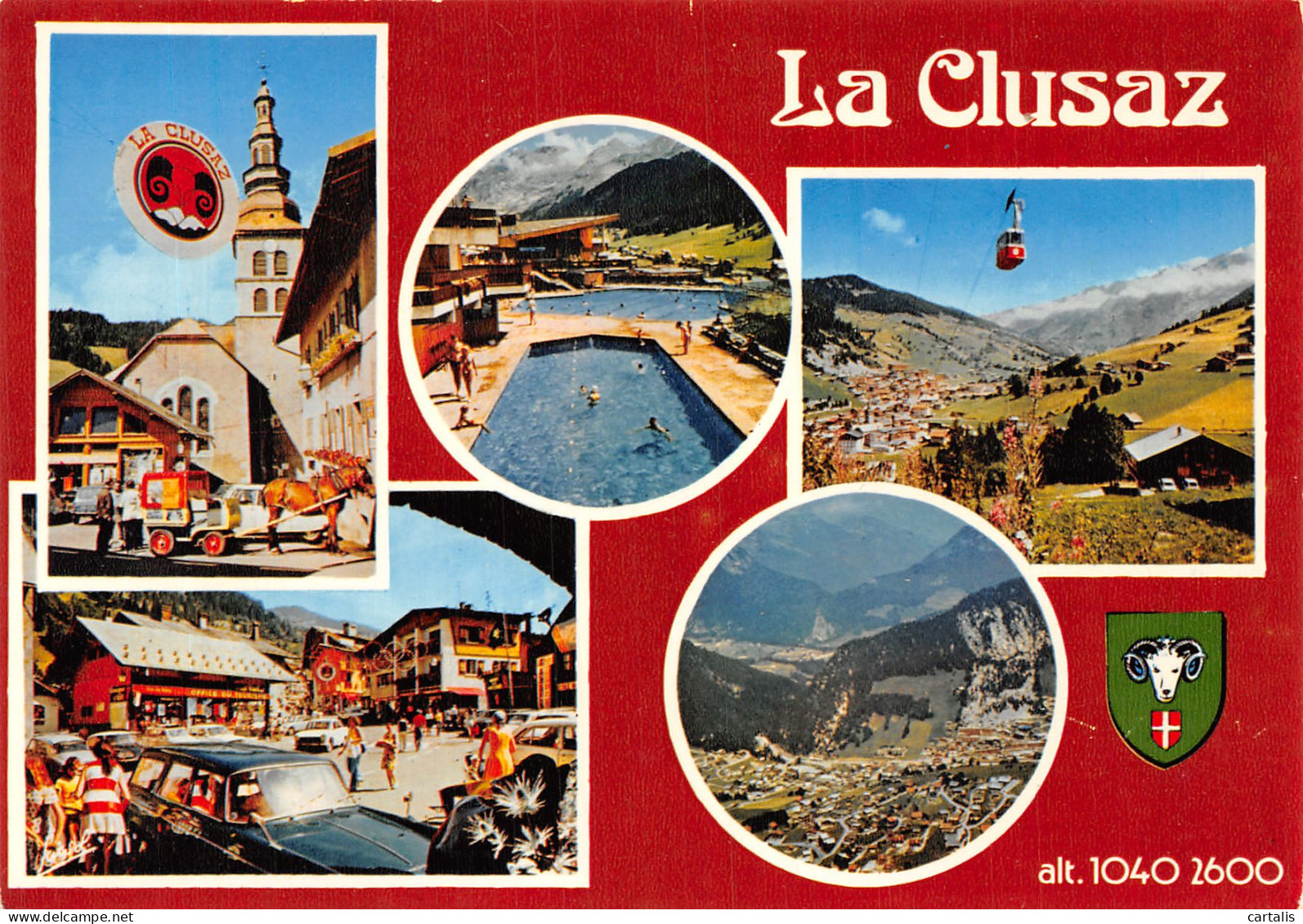 74-LA CLUSAZ-N°4215-A/0153 - La Clusaz