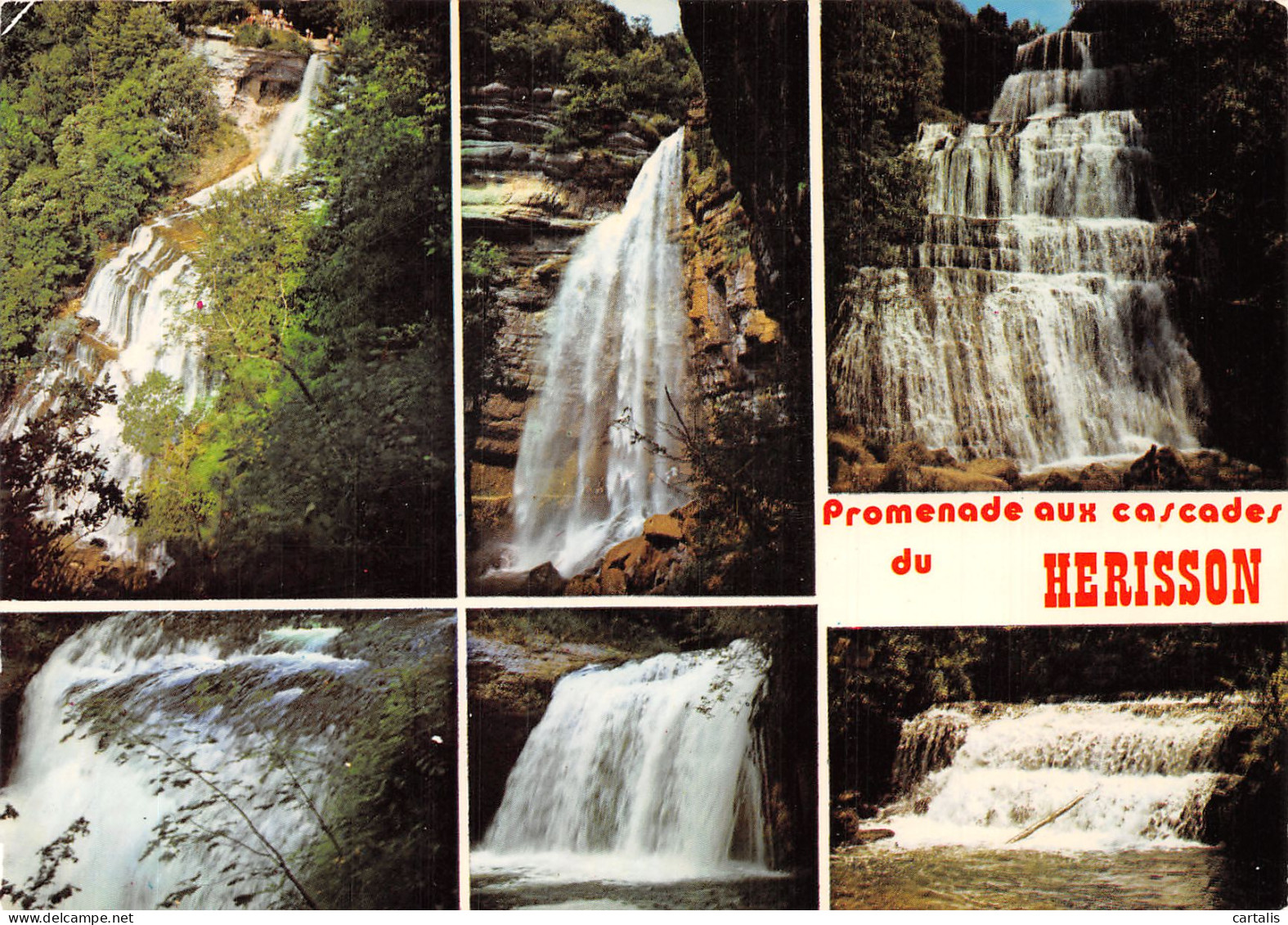 39-LES CASCADES DU HERISSON-N°4215-A/0103 - Sonstige & Ohne Zuordnung