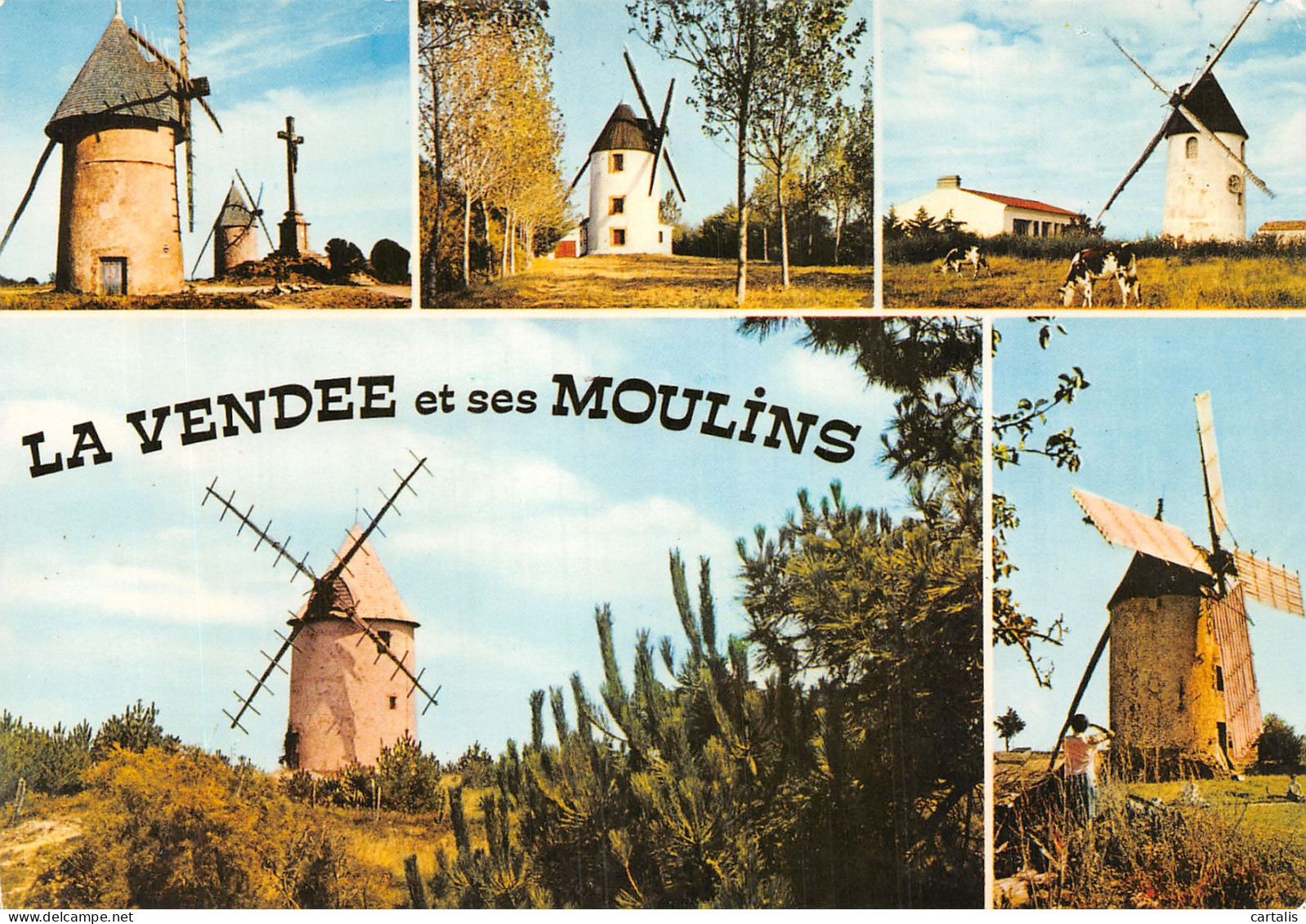 85-VENDEE ET MOULINS-N°4215-A/0043 - Otros & Sin Clasificación