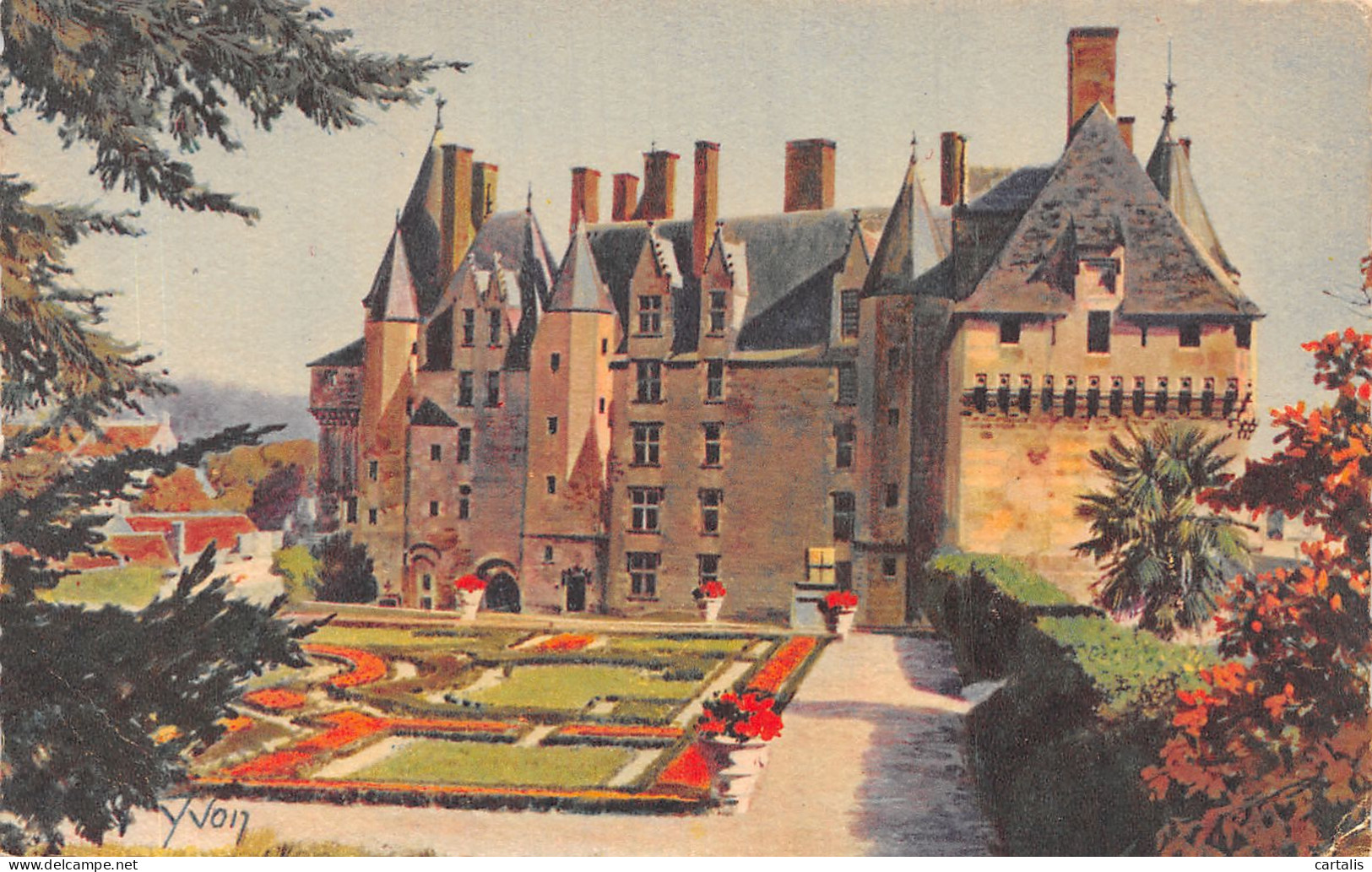 37-LANGEAIS LE CHATEAU-N°4214-E/0217 - Langeais