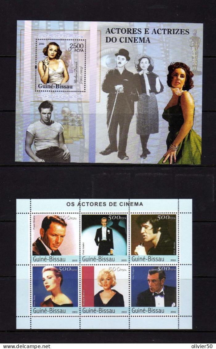 Guinee-Bissau -  Acteurs - Actrices - Cinema - Neufs** - MNH - Guinée-Bissau