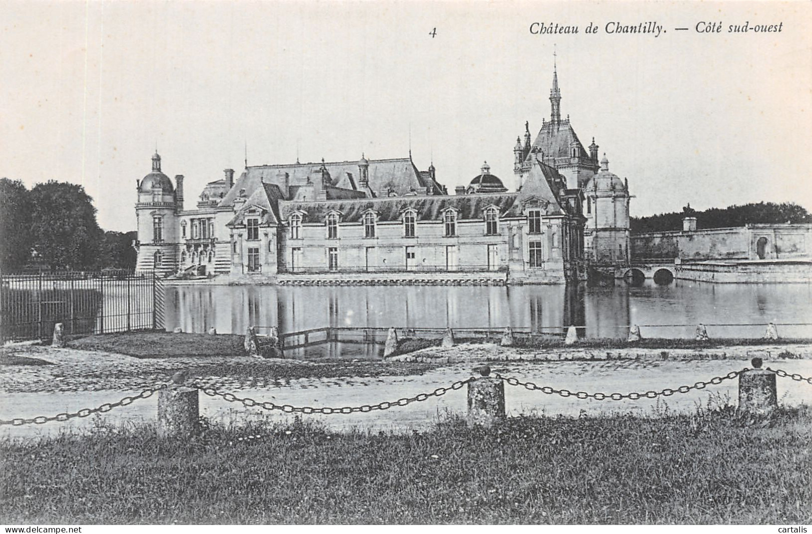 60-CHANTILLY LE CHATEAU-N°4214-E/0075 - Chantilly